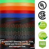 PET Expandable Braided Sleeving 25Ft-1/2 inch Wire Loom, Aibole Braided