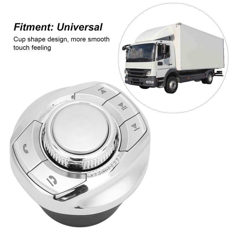 1Pc High Strength Steering Wheel Control Button 8 Key Definition