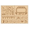 mizutama Marks Wooden Stamp Set Mix MZT-STM2-C