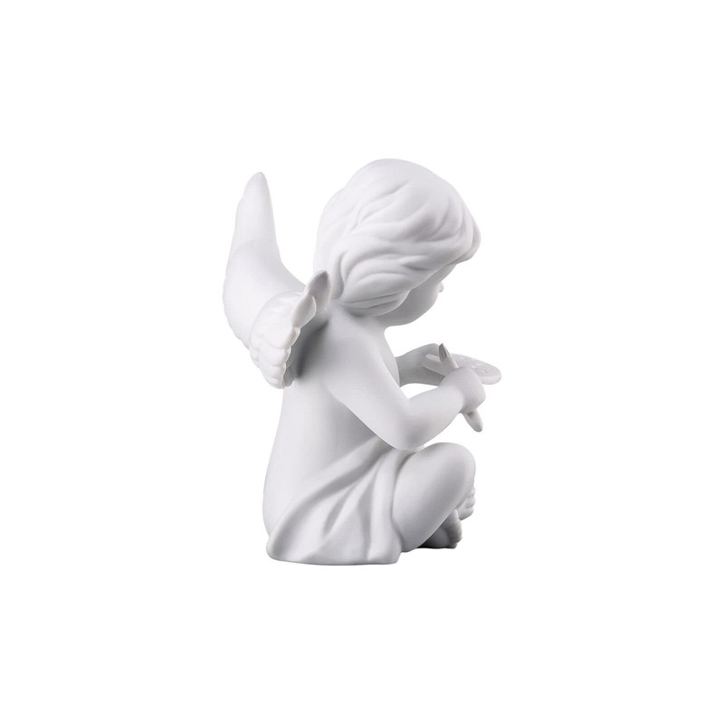 Rosenthal Angel medium white matt angel with painter's palette