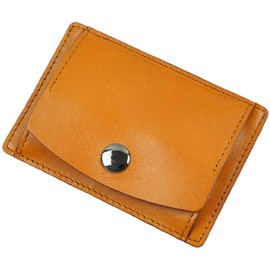Dom Teporna Italy Thin Genuine Leather Coin Purse, Minimalist Wallet, Minimalist Wallet, Italian Leather, Smart Wallet, Cowhide Leather, Business, Thin, Coin Case, Pass Case, Card Case, Men's, Brown