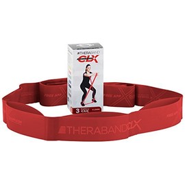 TheraBand CLX Red Individual Pre-Cut Resistive Exercise Band by Theraband