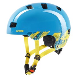 uvex unisex youth, kid 3 cycling helmet, blackout blue, 51-55 cm