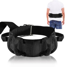 Gait Belt Transfer Belt for Seniors with 6 Handles, Standing Assist Aid for Elderly, Handicap, Occupational & Physical Therapy Caregiver Nurse Therapist, Walking & Standing Lift Belt Holds up 500 LBS