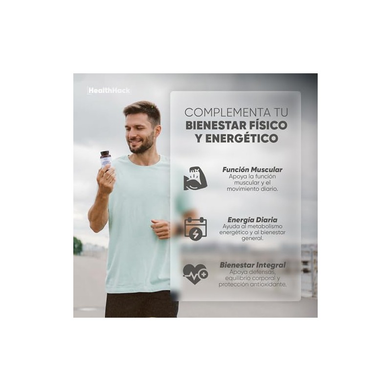 Glicinato Magnesio Complejo Multimineral Calcio Zinc Hierro | Health Hack