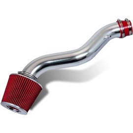 Click2go Short Ram Intake Kit with Reusable Blue Filter Compatible with