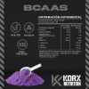 Aminoácidos Bccas Korx Nutrition De 1kg En 100servs En Pol