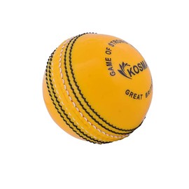 Kosma Cricket Incrediballl Practice Balls (1 Pack - Yellow) real bounce enable players to develop their playing skills without the risk of injury