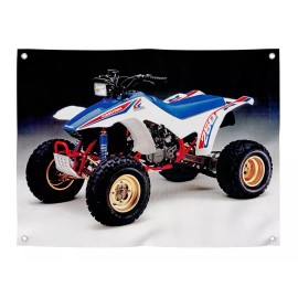 1986 HONDA FOURTRAX 250R TRX QUAD BANNER OEM FLYER AD - 18" x 14"