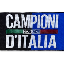 Inter - Sciarpa Jaquard Campioni d'Italia 2025/26, Sciarpa Ufficiale