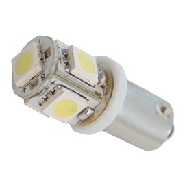Grand General 74954 Bulb (1895 White 5-LED High Power Tower Style, 12V, Pair)