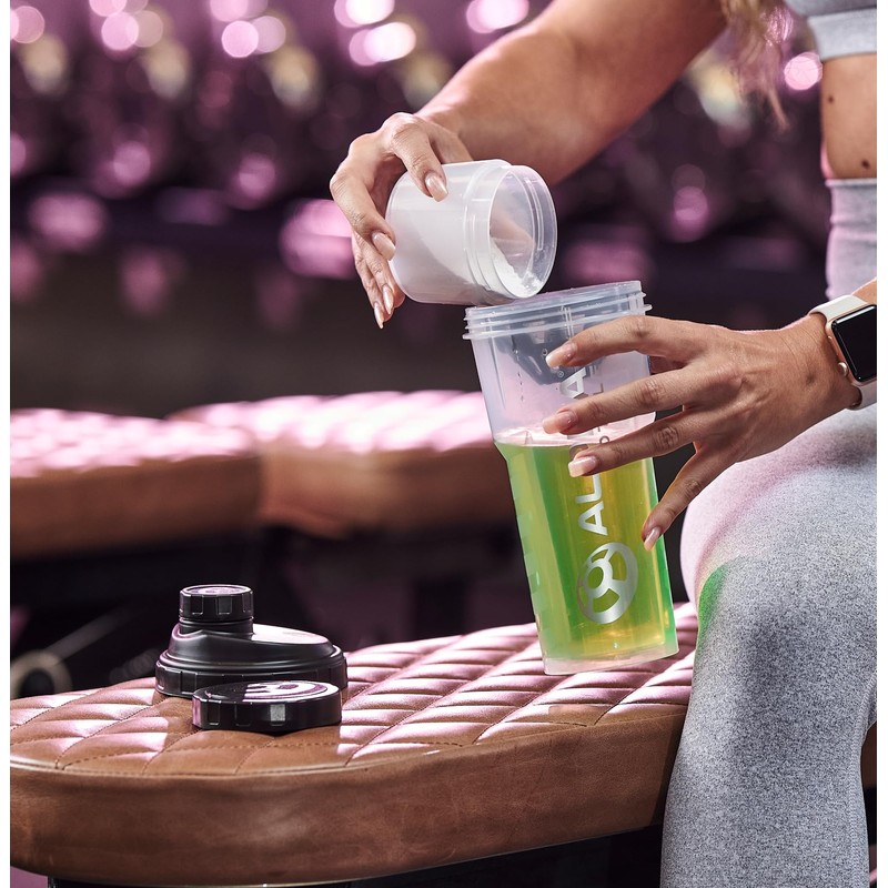 Alpha Designs | 2 Litre Water Bottle (2400ml) + Protein