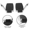 SAFIGLE 1Pair Heavy Duty Wheelchair Footrests Replaceable Portable Leg Rest