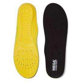 Premier Lock Unisex's ESOLE Insole, Black/Yellow, Men's 12/13