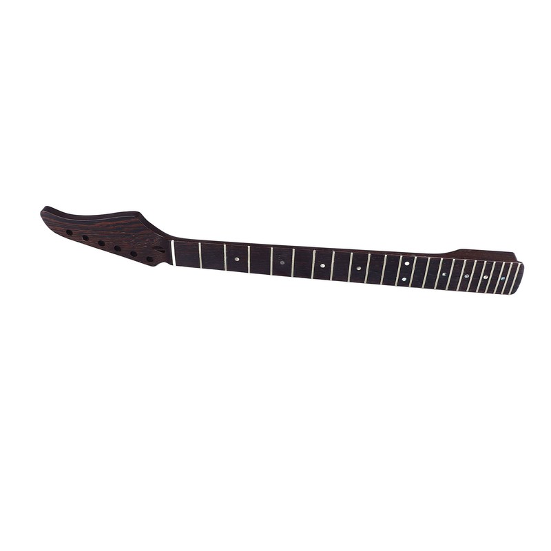 22 Frets Neck Replacement Wenge Wood Material Guitar Fingerboard Neck