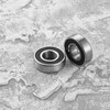 UEETEK 2pcs 6203-2RS Bearing Shielded Deep Groove Ball Bearing Wheel