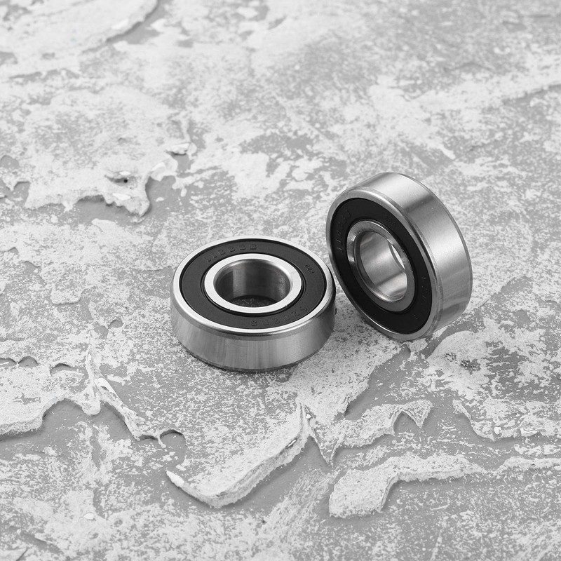 UEETEK 2pcs 6203-2RS Bearing Shielded Deep Groove Ball Bearing Wheel