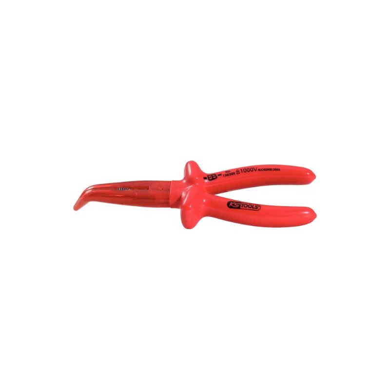 KS Tools 117.1719 Classic 1000 V Round Nose Pliers Coated