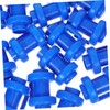 Sosoport 20pcs Trampoline Enclosure Net Pole Tube Covers Plastic End