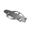 CarShape Keyring Stainless Steel Model Car Silhouette - Compatible with