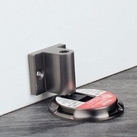 Check Lock Rotating Door Stopper for Entryways - Anti-Slam Feature Door Stopper 5ea