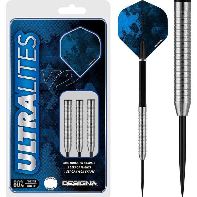 DESIGNA DARTS Ultralites V2 Darts | M5 | Razor Grip
