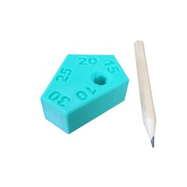 Scribe offset marking tool 10, 15, 20, 25, 30 mm increments ideal for builders, joiners carpenters shop fitters DIY