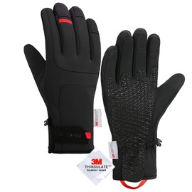 Winter Gloves Mens Womens Waterproof Windproof Ski Gloves,Warm Touchscreen Gloves Cold Weather Gloves for Driving, Skiing, Cycling