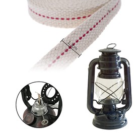 DBOO 1/2 Inch Lamp Wicks - Kerosene Wick Flat Cotton Wick Oil Lantern Wick,2M//Roll