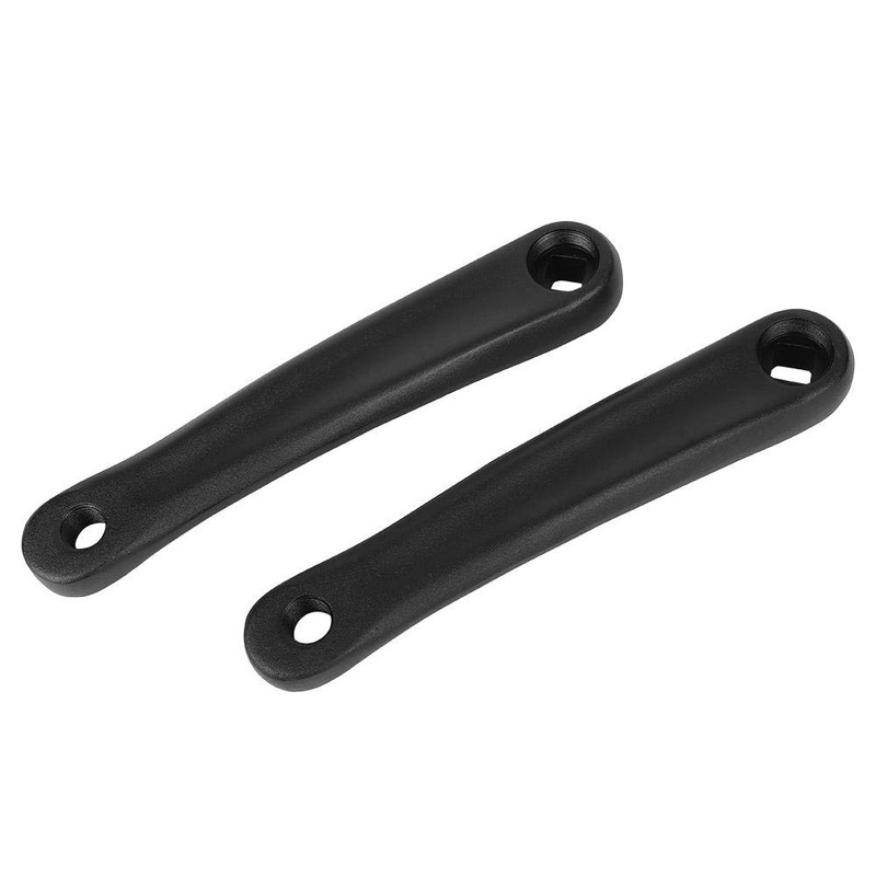 Pair of Bike Crank Arms Diamond Hole Square Hole Drive