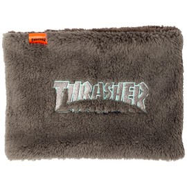 Slasher Unisex Kids (Reversible Specification) (22TH-K50K/MAG LOGO NECK) Cold Protection Kids Neck Warmer, gray