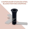 Borosil Chopper with 3 Blades, Pull Chopper with Durable String,