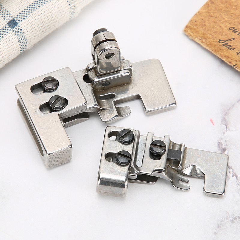 2Pcs Overlock Machine Presser Foot 4/5 String Pleat Gather Serger