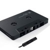 QUMOX Audio Cassette Adapter Bluetooth Music Receiver Car Tape Decks