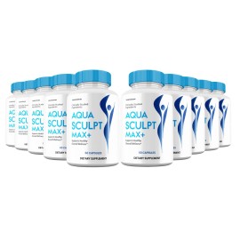 Aqua Sculpt Max+ Capsules, Max Strength, AquaSculpt Max Supplement (10 Pack)