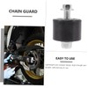 CHILDWEET 2sets Alloy Chain Roller Guide for Motorcycle Mini Bike