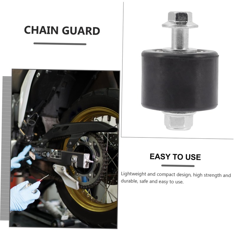 CHILDWEET 2sets Alloy Chain Roller Guide for Motorcycle Mini Bike