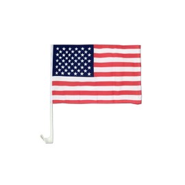 Ramsons Imports USA American Flag 12x18 Car Window Flag Double Sided