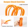 Pluzluce Strong Elastic Bungee Shock Cord, 32ft 5/32" (4mm) Stretch