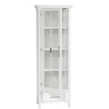 Teamson Home Delaney Linen Cabinet, Storage, White