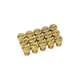 Maxtuned Main Nozzle Set for Dellorto Carburettor M5 - Size 60-130 (Set Maxi, 15 Pieces)