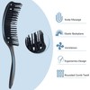 Vinabo 2 Hair Brush, Hair Brush without Pulling, Detangling Brush,