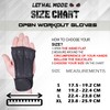 LETHAL MODE Workout Gloves for Men & Women – Fingerless
