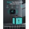 ECO-WORTHY Battery Monitor with Hall Sensor, 300A Touchable Backlight Display