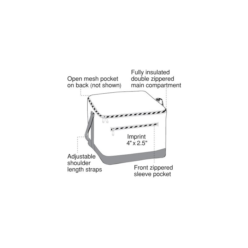 Yens Fantasybag Deluxe Lunch Box Cooler Bag Cooler,6CP-2706 (Yellow)