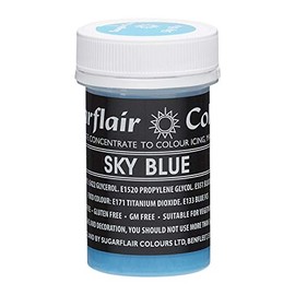 Pastel Sky Blue Spectral Paste by Sugarflair 25g
