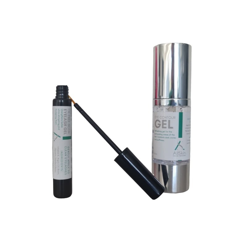 KIT GEL Y ROLL ON PARA CONTORNO DE OJOS AllSkin