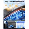 [2025 Upgraded] Nmoiss Car Windshield Sun Shade [Dot Matrix Reflective