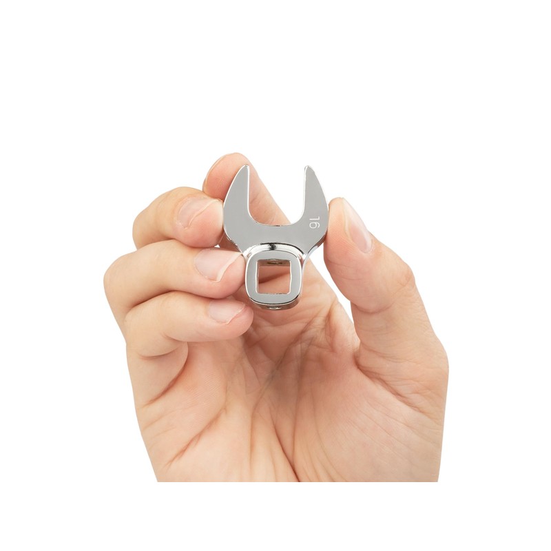 TEKTON 3/8 inch drive x 16 mm crowfoot wrench, WCF14016