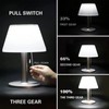 Solar Table Lamp LED Waterproof 3 Levels Adjustable Solar Desk